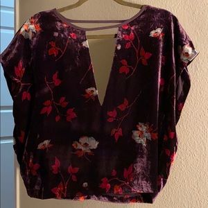 Urban Outfitters Velvet Top, size Medium